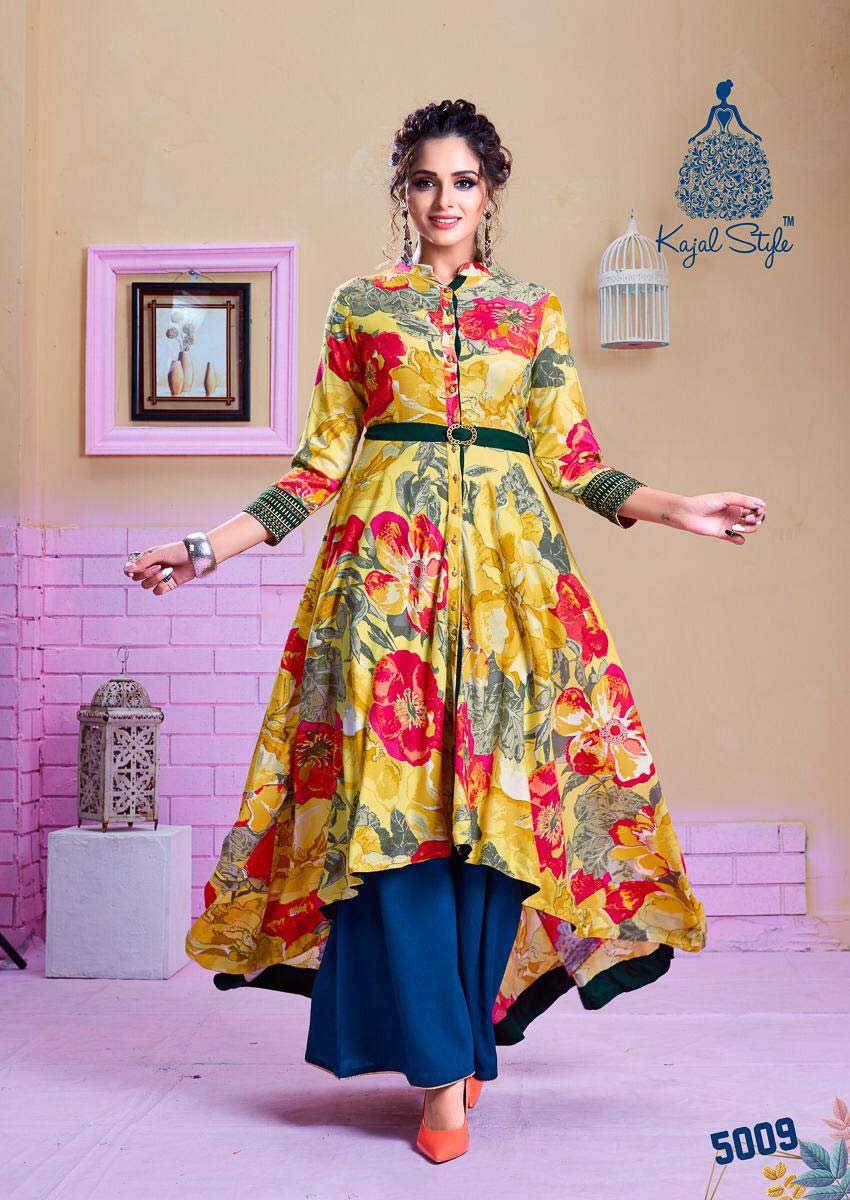F.Season's Vol-5 Kajal Style Rayon Wholesale Kurti F.Season's Vol-5 Kajal Style Rayon Wholesale Kurti